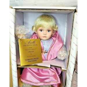 Arielle The Spring Angel Porcelain Georgetown Collection Doll By Ann Timmerman